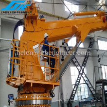 deck telescopic marine crane 6t@18m